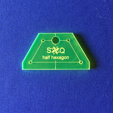 Šablona "Půl Hexagon" - Jelly Roll