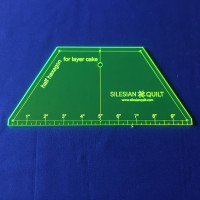 Šablona "Půl Hexagon" - Layer Cake