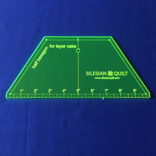 Šablona "Půl Hexagon" - Layer Cake