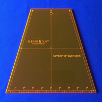 Šablona "Sklenice" - Layer Cake