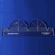 Šablona Clamshell Ruler No 3 Šablona Clamshell Ruler No 3