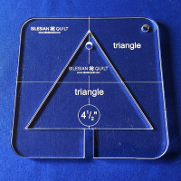 Šablona Trojúhelník 4 1/2 "