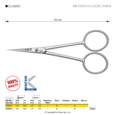 Nůžky vyšívací KRETZER ECO CLASSIC 910810