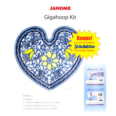 Vyšívací rámečky GIGA HOOP KIT JANOME Vyšívací rámečky GIGA HOOP KIT JANOME