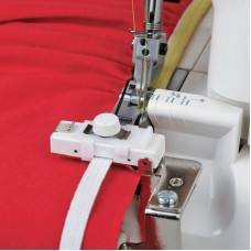 Vodič pro všívání a řasení gumy (3,5 - 8 mm) pro overlock Janome AT2000D