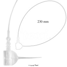 Pojistné nitě neutrální 230mm - balení 5.000ks