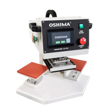 Pneumatický fixační/transferový lis, dvojitá plocha 15x15 cm OP-15AII OSHIMA Pneumatický fixační/transferový lis, dvojitá plocha 15x15 cm OP-15AII OSHIMA