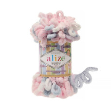 Příze Alize Puffy Color, 100 g - 5864 Příze Alize Puffy Color, 100 g - 5864