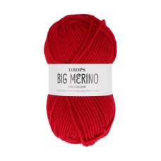 Příze Drops Big Merino Uni Colour, 50 g - karminová Příze Drops Big Merino Uni Colour, 50 g - karminová