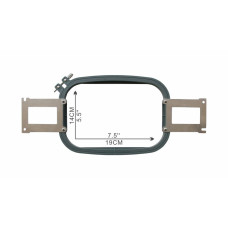 Vyšívací rámeček TEXI IRIS 19x14cm Vyšívací rámeček TEXI IRIS 19x14cm