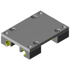 Hliníkový jezdec 100 mm do kolejnicového systému Rasor W1040 Hliníkový jezdec 100 mm do kolejnicového systému Rasor W1040