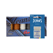 Základní sada pro šití džínů (jeans) pro šicí stroje