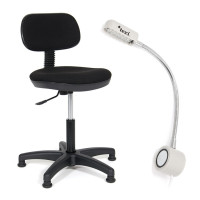 Sada židle a LED lampy pro šicí stroje TEXI COMFY S Sada židle a LED lampy pro šicí stroje TEXI COMFY S