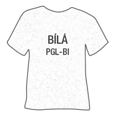 Glitrová hrubá nažehlovací fólie POLI-TAPE Craft - bílá Glitrová hrubá nažehlovací fólie POLI-TAPE Craft - bílá