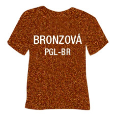 Glitrová hrubá nažehlovací fólie POLI-TAPE Craft - bronzová Glitrová hrubá nažehlovací fólie POLI-TAPE Craft - bronzová