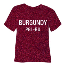 Glitrová hrubá nažehlovací fólie POLI-TAPE Craft - burgundy Glitrová hrubá nažehlovací fólie POLI-TAPE Craft - burgundy