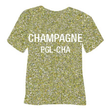 Glitrová hrubá nažehlovací fólie POLI-TAPE Craft - champagne Glitrová hrubá nažehlovací fólie POLI-TAPE Craft - champagne
