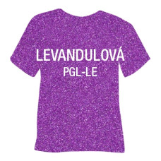 Glitrová hrubá nažehlovací fólie POLI-TAPE Craft - levandulová Glitrová hrubá nažehlovací fólie POLI-TAPE Craft - levandulová