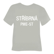 Metalická hladká nažehlovací fólie POLI-TAPE Craft - sříbrná Metalická hladká nažehlovací fólie POLI-TAPE Craft - sříbrná