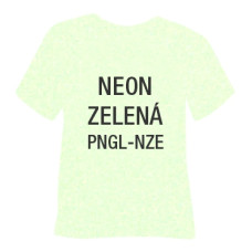 Neonová glitrová hrubá nažehlovací fólie POLI-TAPE Craft - zelená Neonová glitrová hrubá nažehlovací fólie POLI-TAPE Craft - zelená