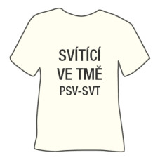 Svítící ve tmě hladká nažehlovací fólie POLI-TAPE Craft