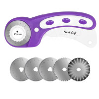 Řezací kolečko 45 mm + 5 různých řezacích koleček TEXI 4106 Řezací kolečko 45 mm + 5 různých řezacích koleček TEXI 4106