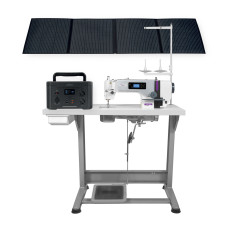 Průmyslový šicí stroj s fotovoltaikou ALPHA TRONIC 3 SET Průmyslový šicí stroj s fotovoltaikou ALPHA TRONIC 3 SET