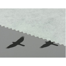 Stříhací vlizelín + přižehlovací vrstva Ronopast bílý 40+18 g/m2, šíře 80 cm Stříhací vlizelín + přižehlovací vrstva Ronopast bílý 40+18 g/m2, šíře 80 cm