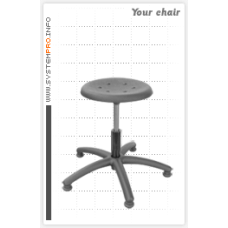 Průmyslová židle SYSTEM PRO BLACK 1A+2A+4A+5A Průmyslová židle SYSTEM PRO BLACK 1A+2A+4A+5A