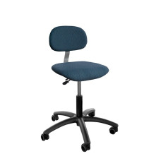 Průmyslová otočná židle - polstrovaná, kolečka Eco6 Průmyslová otočná židle - polstrovaná, kolečka Eco6