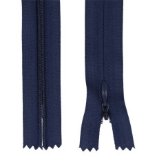 Zip spirálový skrytý 3 mm, 30 cm, nedělitelný, jezdec dekorativní - 330 Zip spirálový skrytý 3 mm, 30 cm, nedělitelný, jezdec dekorativní - 330