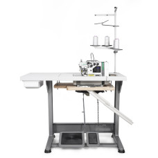 Průmyslový šicí stroj 4nitný overlock Zoje B9500-181-10 SET, zatahování řetízku Průmyslový šicí stroj 4nitný overlock Zoje B9500-181-10 SET, zatahování řetízku