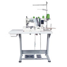 Průmyslový šicí stroj 3-jehlový coverlock - interlock Zoje C5000-G-356-02 SET Průmyslový šicí stroj 3-jehlový coverlock - interlock Zoje C5000-G-356-02 SET