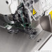 Průmyslový šicí stroj 4nitný overlock Zoje B9500-13-PD3-02 SET, automatický zdvih patky, odstřih