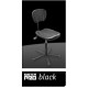 Průmyslové židle Pro Black
